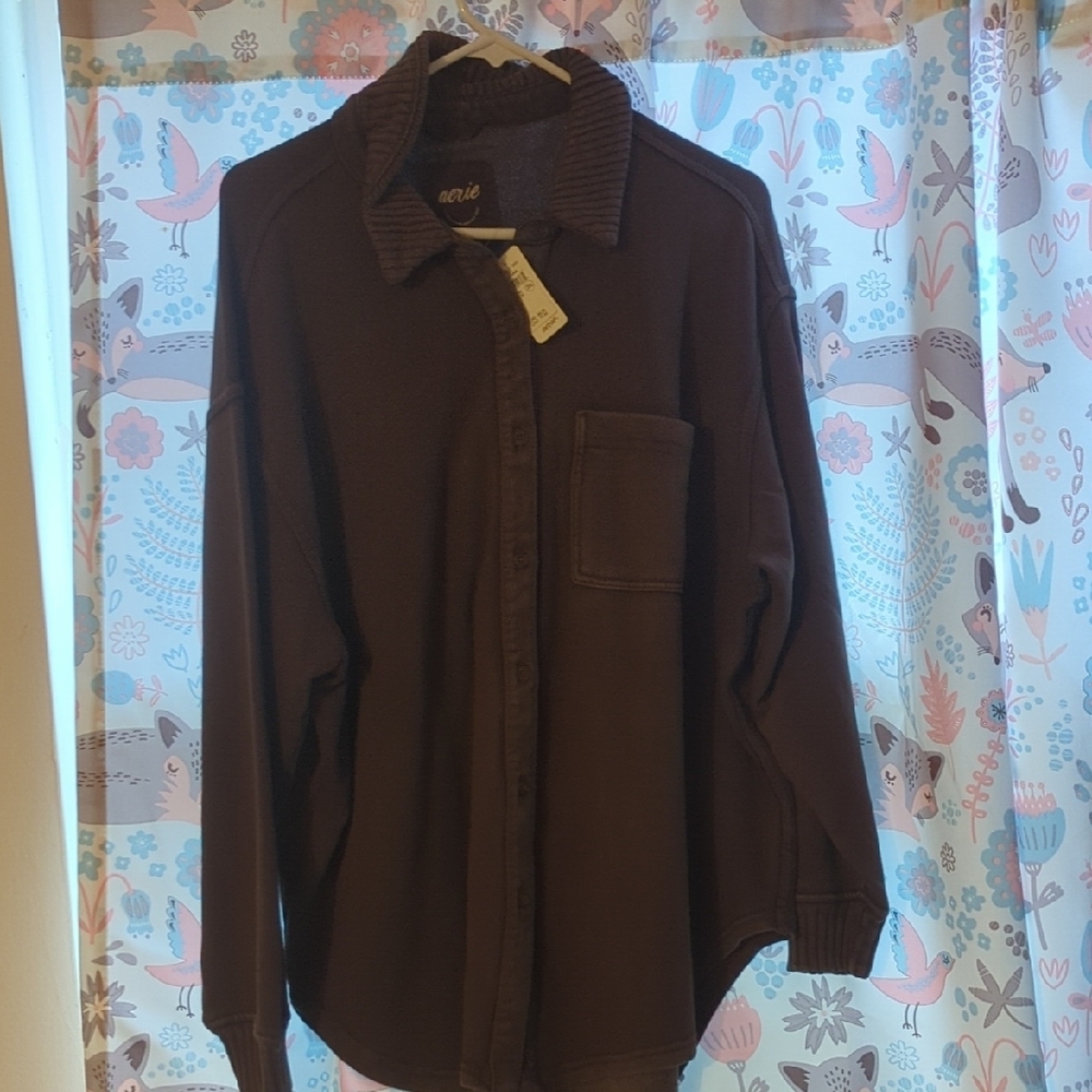 Aerie Button Down Shirt, NWT